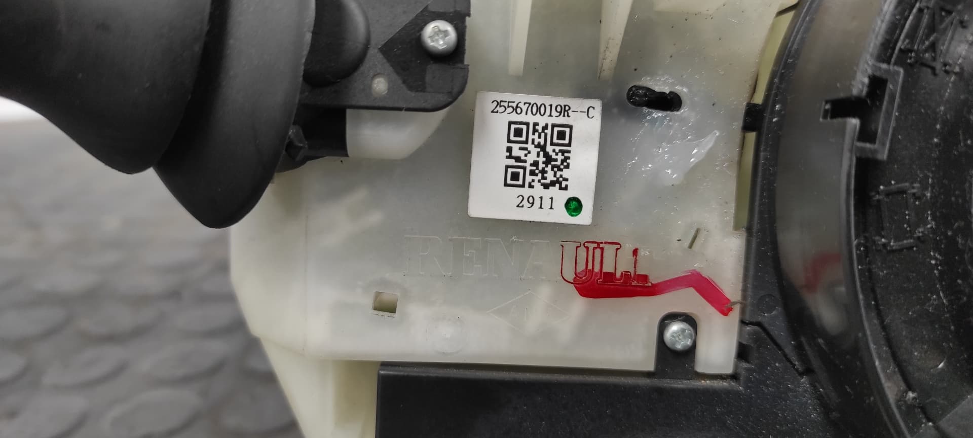 Recambio de MANDO MULTIFUNCION para RENAULT MEGANE III BERLINA 5 P H5F 4A referencia OEM IAM 255670019R   - BLANCO 9