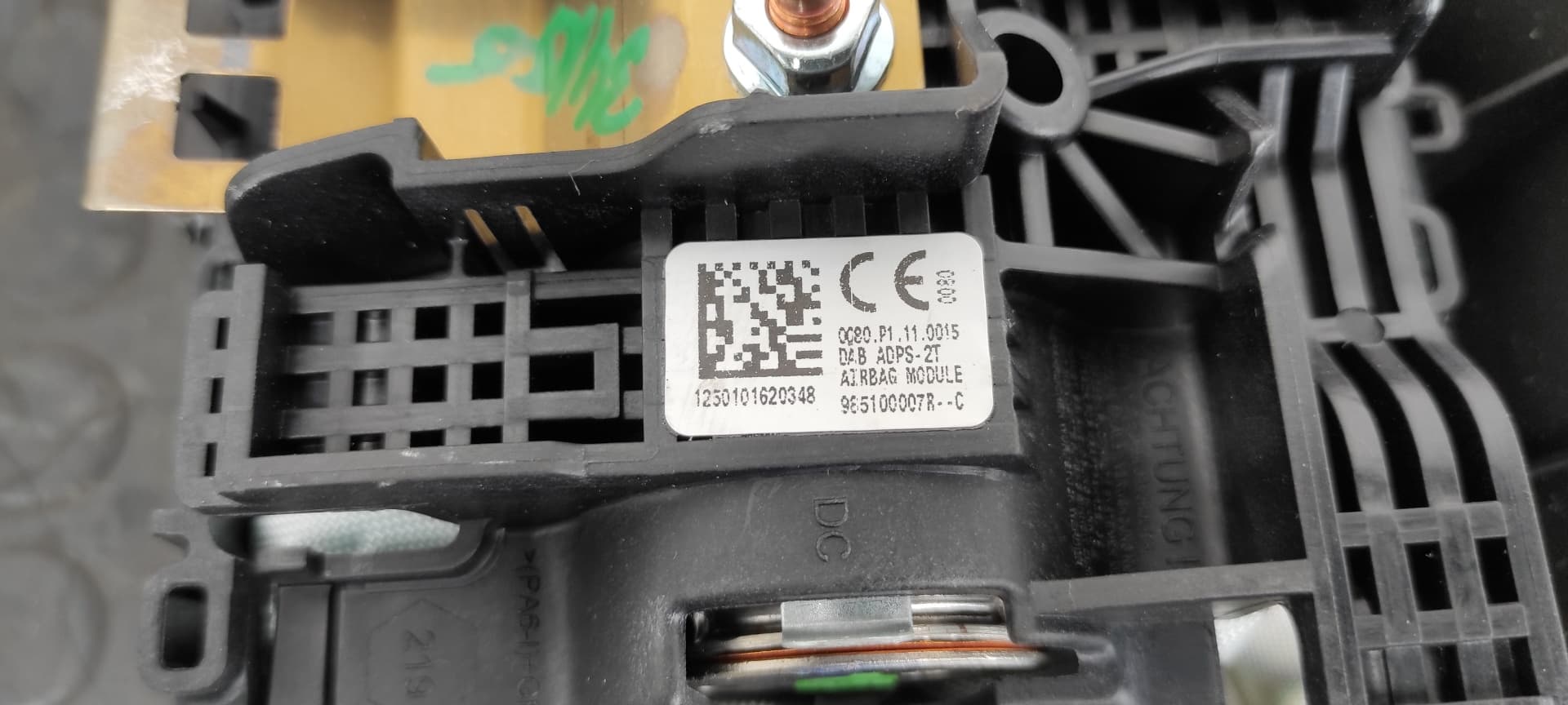 Recambio de AIRBAG DELANTERO IZQUIERDO para RENAULT MEGANE III BERLINA 5 P H5F 4A referencia OEM IAM 98510000R   - BLANCO 6