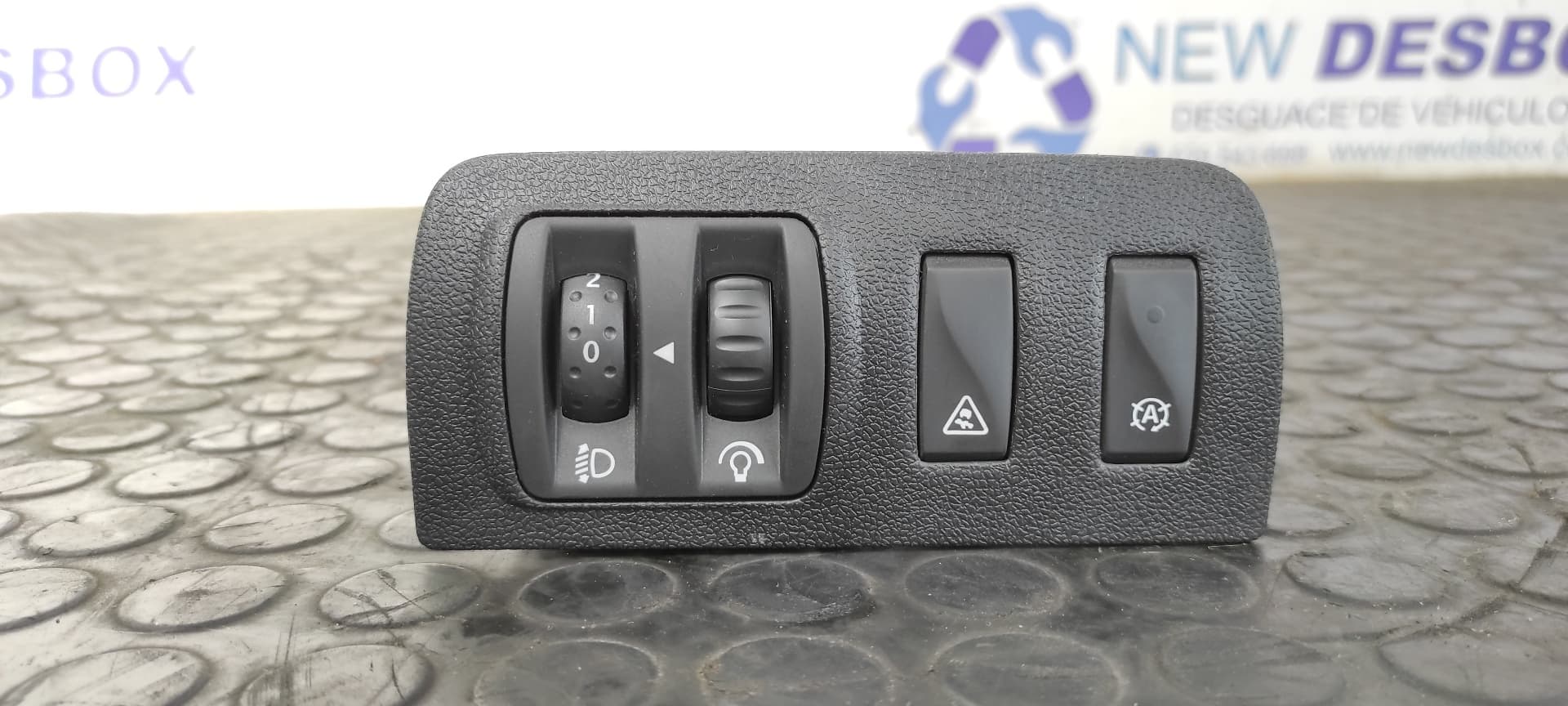 Recambio de MANDO MULTIFUNCION para RENAULT MEGANE III BERLINA 5 P GT-Style H5F 4A referencia OEM IAM 648450001R   - BLANCO