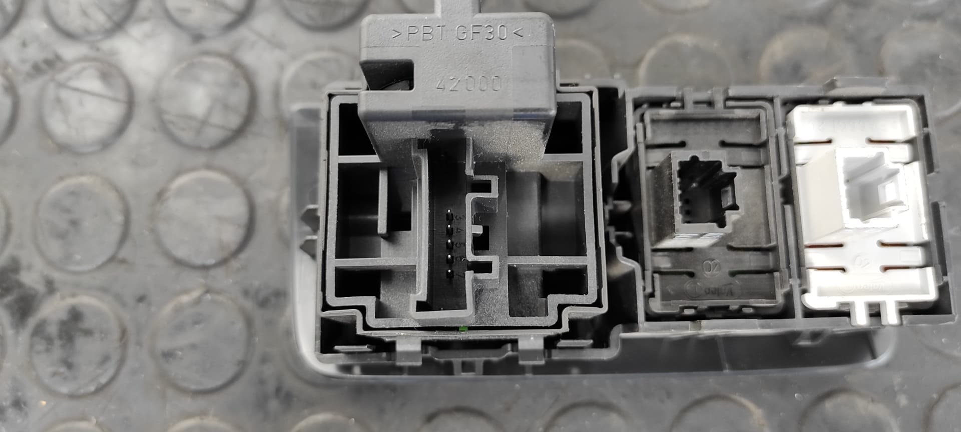 Recambio de MANDO MULTIFUNCION para RENAULT MEGANE III BERLINA 5 P GT-Style H5F 4A referencia OEM IAM 648450001R   - BLANCO 7