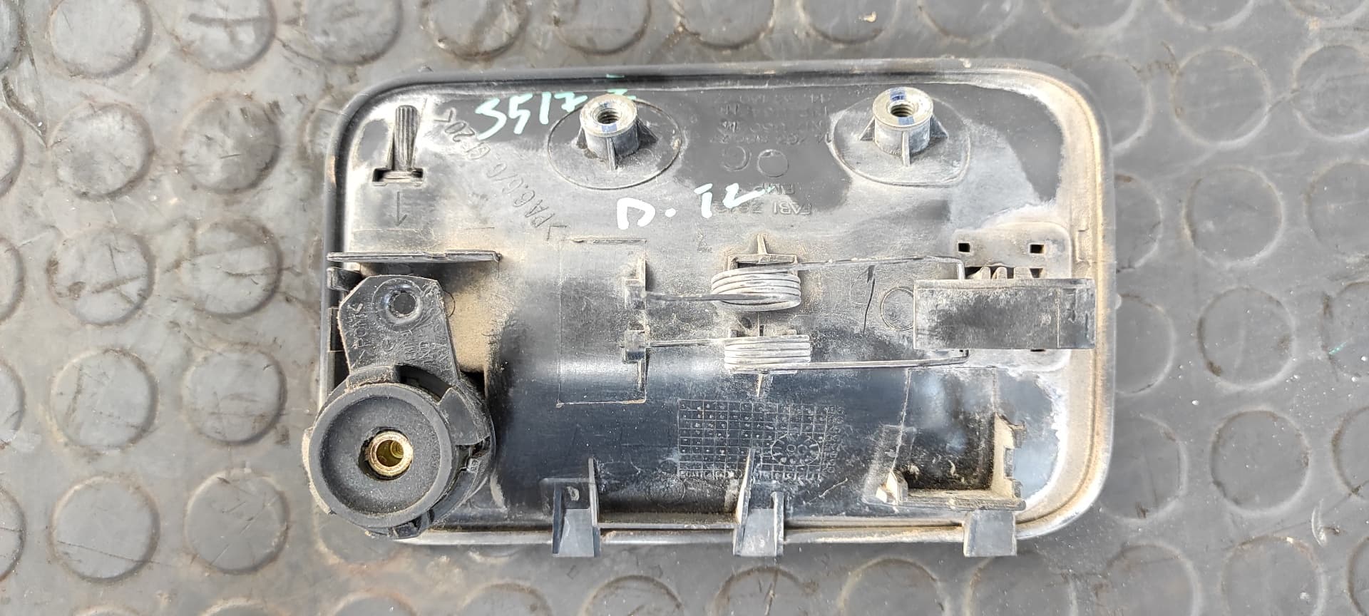 Recambio de MANETA DELANTERA IZQUIERDA para FIAT SCUDO (222) 2.0 16V JTD ELX Kombi (7 Sitze) RHW referencia OEM IAM 1476388077   - BLANCO 2