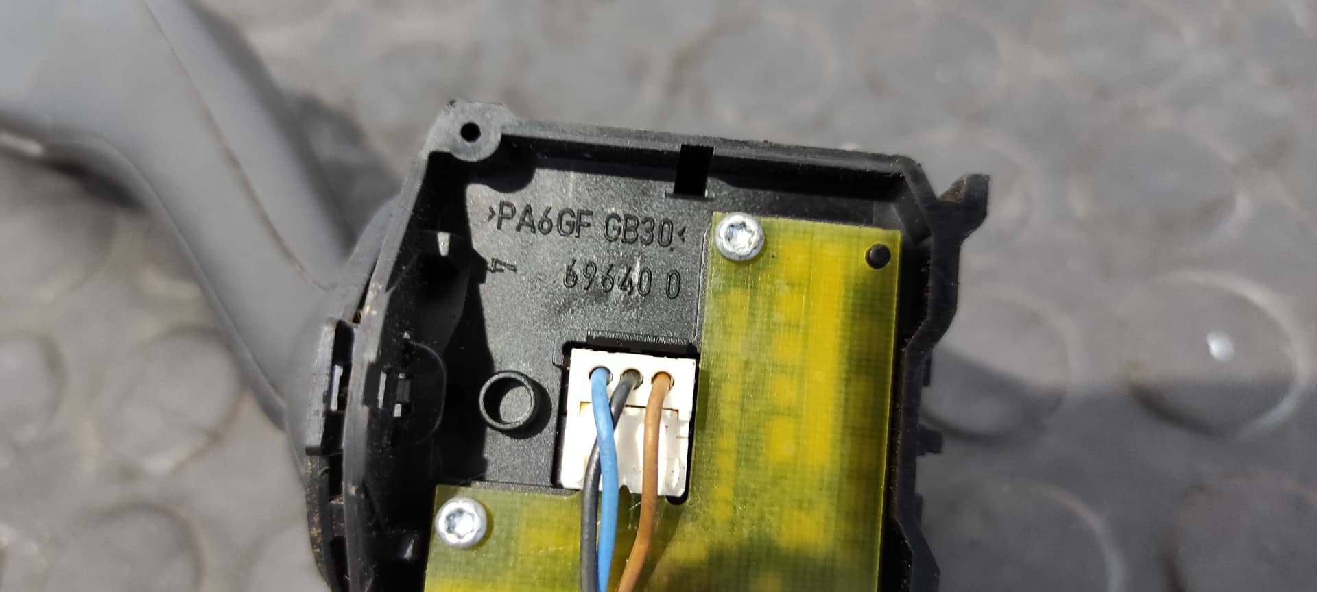 Recambio de MANDO LIMPIA para VOLKSWAGEN CADDY KA/KB (2K) 1.9 TDI BLS referencia OEM IAM 1K0953519A   - BLANCO 5
