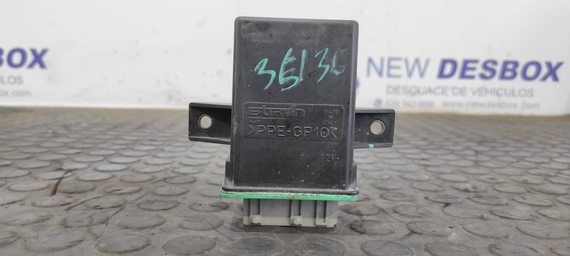 Recambio de RELE para CITROEN BERLINGO 1.9 D SX Familiar WJZ referencia OEM IAM 9631577780   - AMARILLO