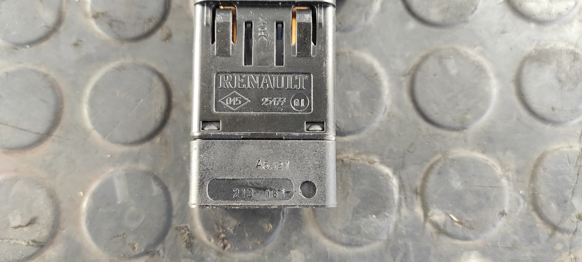 Recambio de WARNING para DACIA LOGAN Ambiance K7M F7 referencia OEM IAM 25177   - BLANCO 4