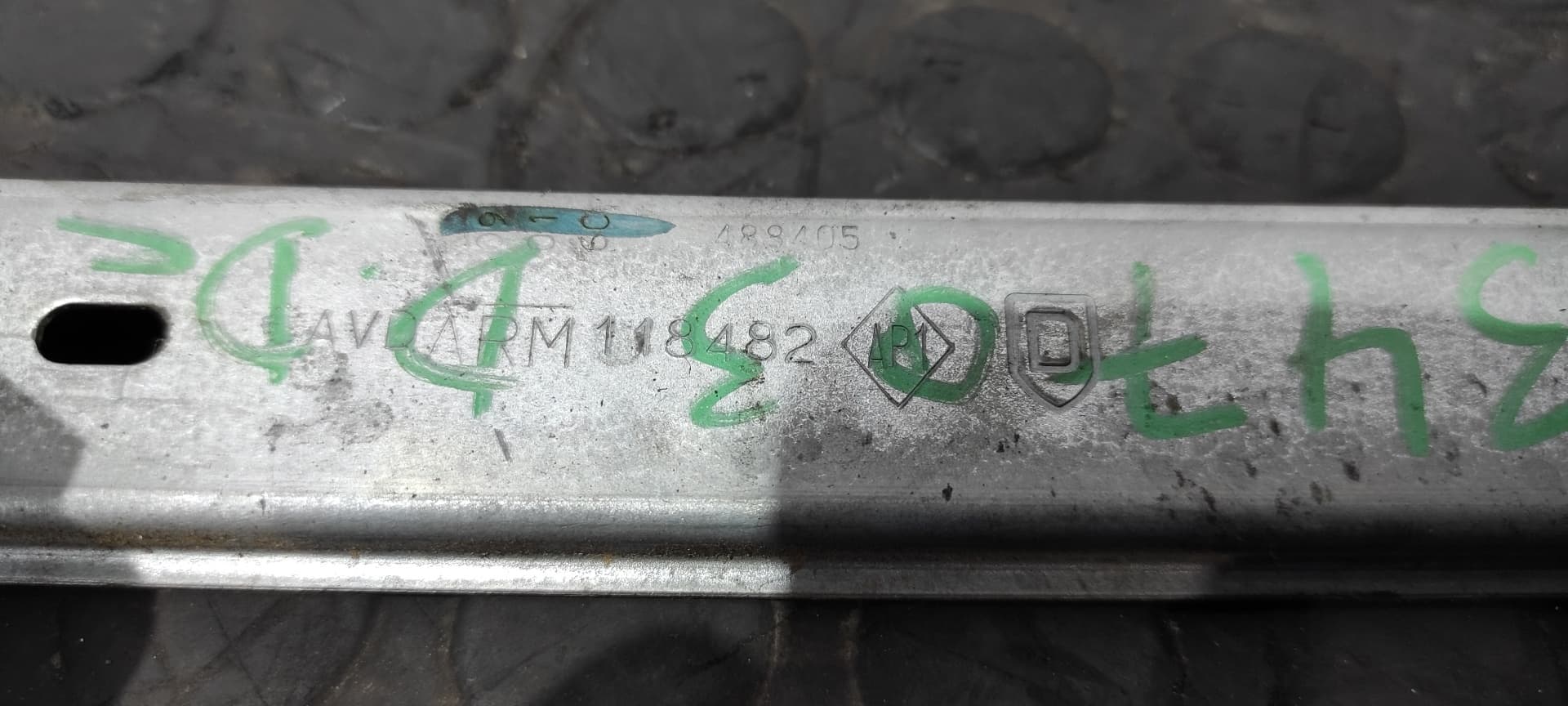 Recambio de ELEVALUNAS DELANTERO DERECHO para DACIA LOGAN K7M F7 referencia OEM IAM 118482   - BLANCO 3