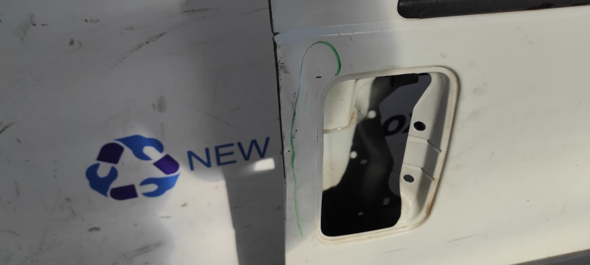 Recambio de PUERTA DELANTERA DERECHA para FIAT SCUDO (222) 2.0 16V JTD ELX Kombi (7 Sitze) RHW referencia OEM IAM    - BLANCO 5
