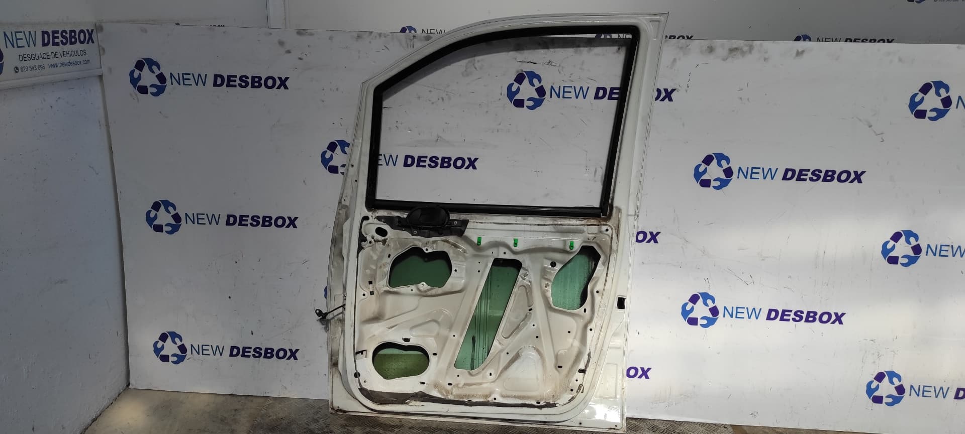 Recambio de PUERTA DELANTERA DERECHA para FIAT SCUDO (222) 2.0 16V JTD ELX Kombi (7 Sitze) RHW referencia OEM IAM    - BLANCO 2