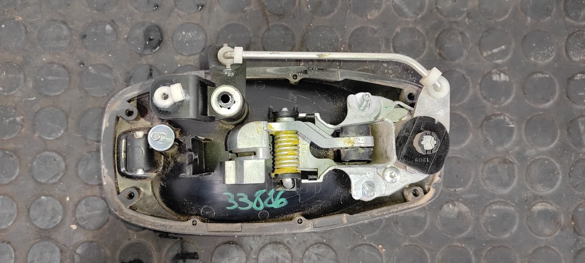 Recambio de MANETA  TRASERA IZQUIERDA para CITROEN NEMO Basis 8HSDV4TD referencia OEM IAM 242558E   - BLANCO 5