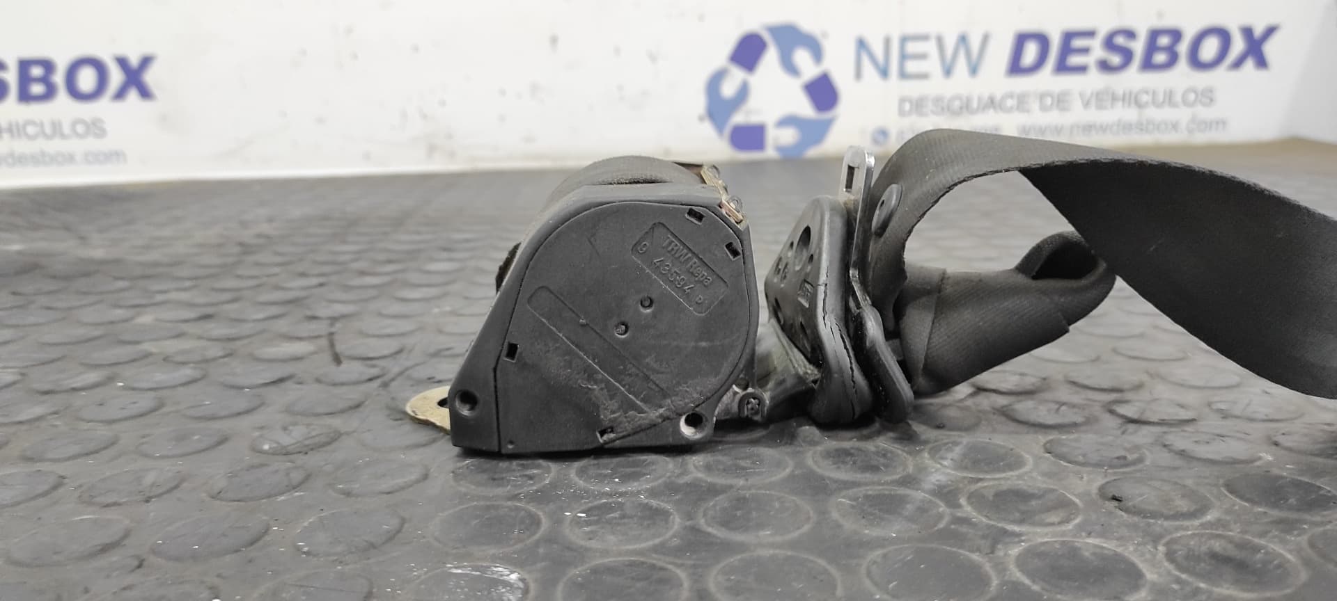 Recambio de CINTURON TRASERO DERECHO para PEUGEOT PARTNER (S1) Combispace RHYDW10TD - PLATA 5