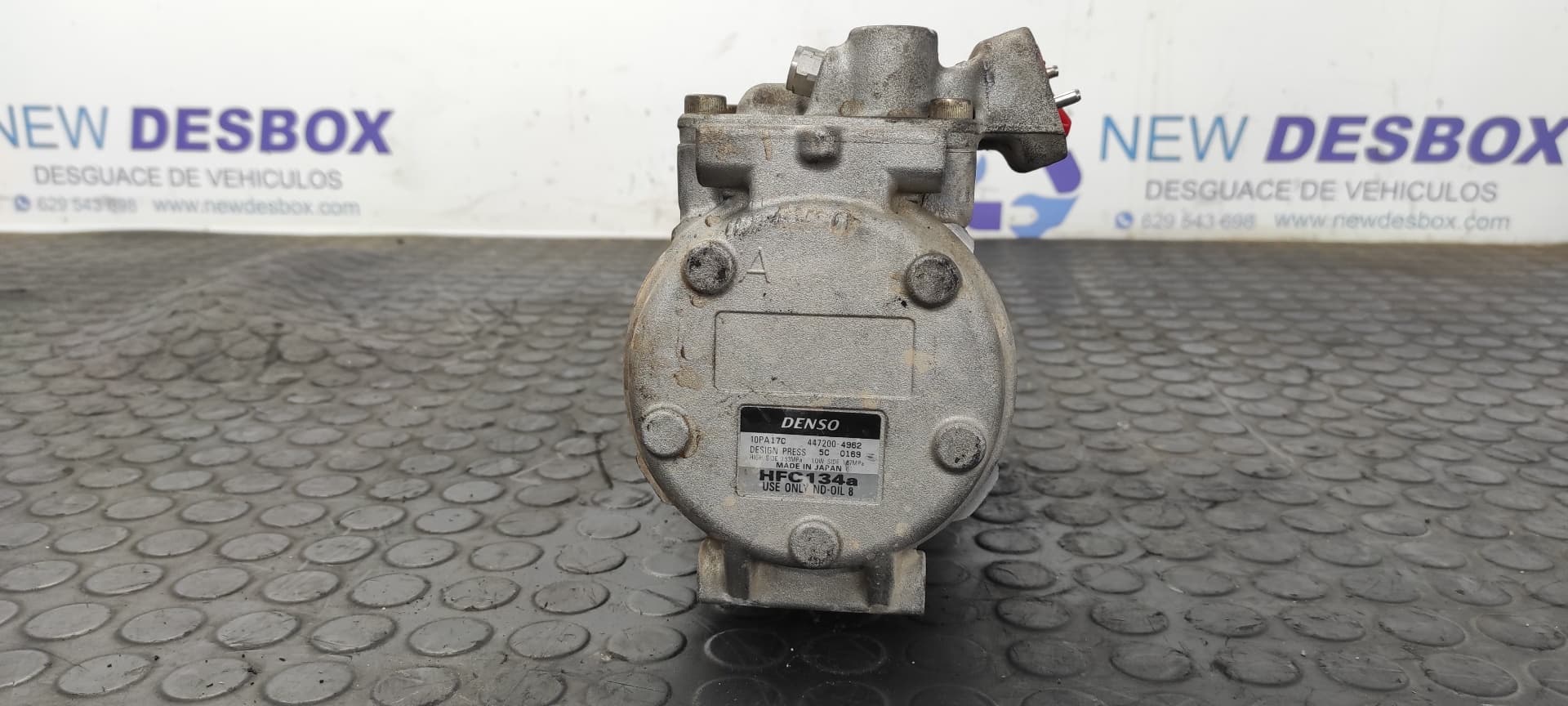 Recambio de COMPRESOR AIRE ACONDICIONADO para LAND ROVER DISCOVERY (LT) TD5 Trophy 15P referencia OEM IAM 4472004962 - PLATA 8