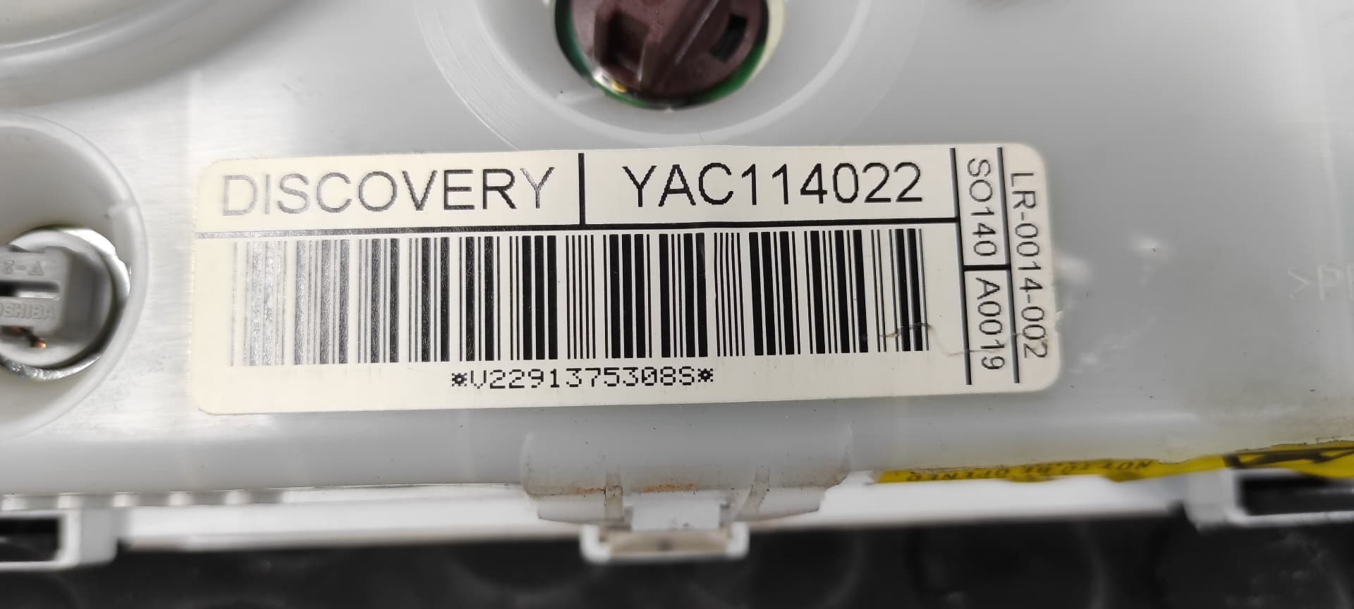 Recambio de CUADRO INSTRUMENTOS para LAND ROVER DISCOVERY (LT) 15P referencia OEM IAM YAC114022   - PLATA 2