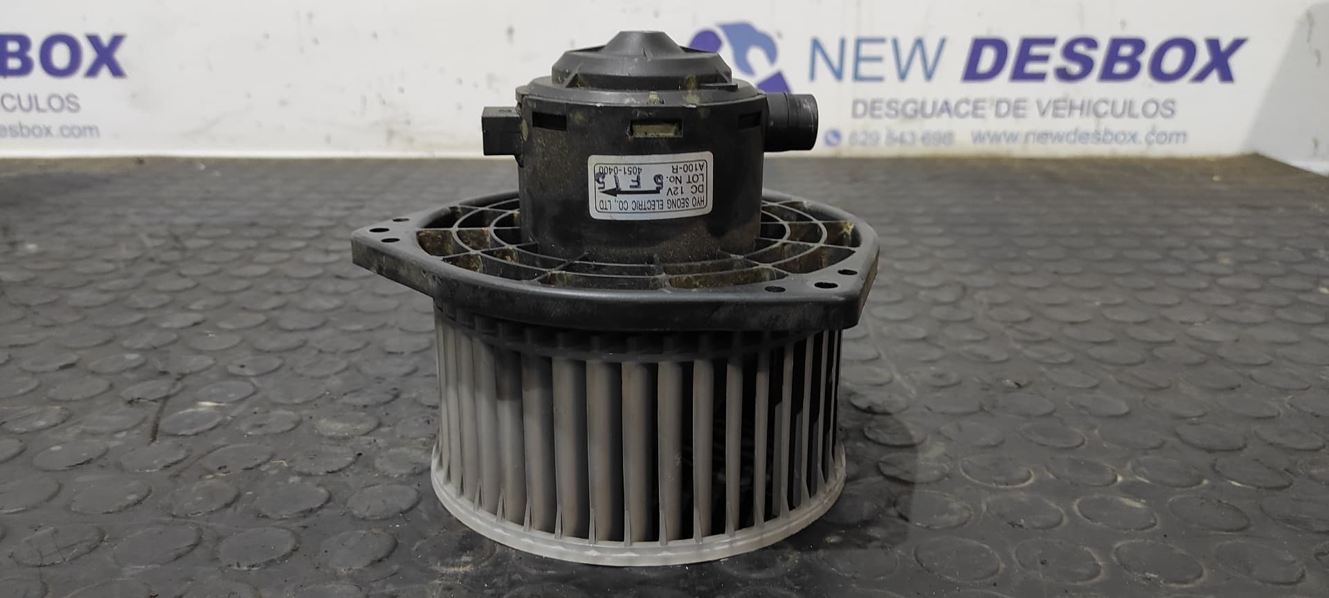Recambio de MOTOR CALEFACCION para SSANGYONG RODIUS Xdi Deluxe 4WD D27DT referencia OEM IAM 40510400   - PLATA 3