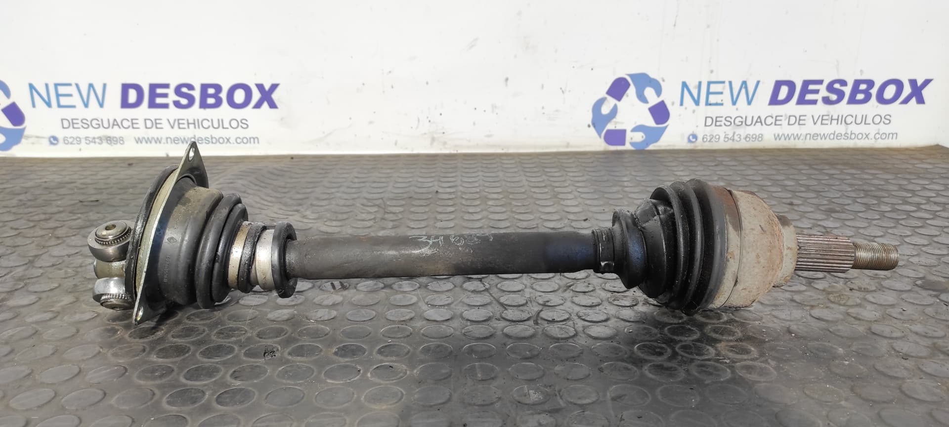 Recambio de TRANSMISION DELANTERA IZQUIERDA para RENAULT VEL SATIS (BJ0) Expression G9T D7 referencia OEM IAM    - BLANCO