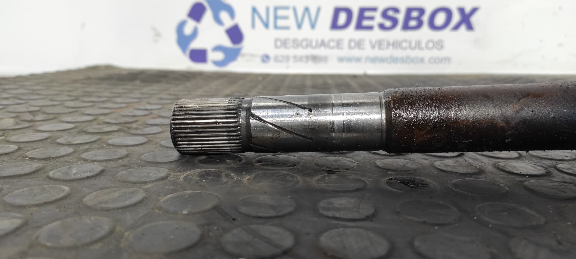 Recambio de TRANSMISION DELANTERA DERECHA para RENAULT VEL SATIS (BJ0) G9T D7 referencia OEM IAM    - BLANCO 2
