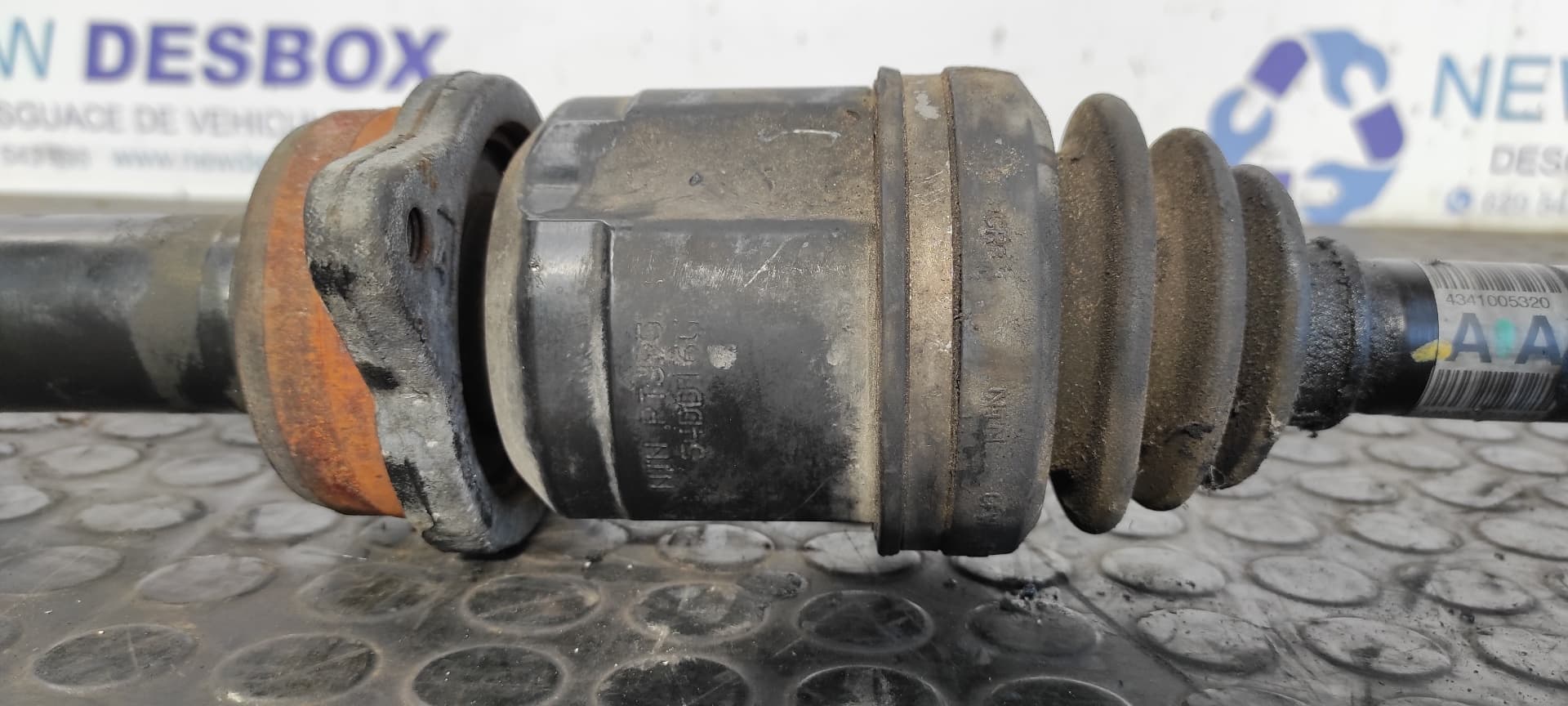 Recambio de TRANSMISION DELANTERA DERECHA para TOYOTA AVENSIS BERLINA (T25) 2.2 D-CAT 2AD-FHV referencia OEM IAM 4341005320   - NEGRO 6