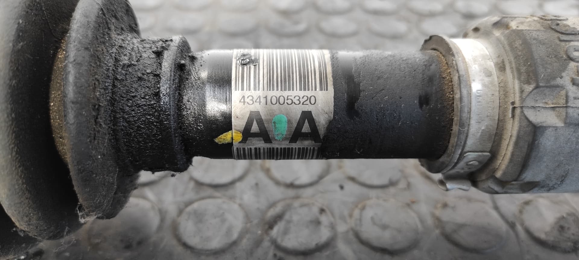 Recambio de TRANSMISION DELANTERA DERECHA para TOYOTA AVENSIS BERLINA (T25) 2.2 D-CAT 2AD-FHV referencia OEM IAM 4341005320   - NEGRO 5