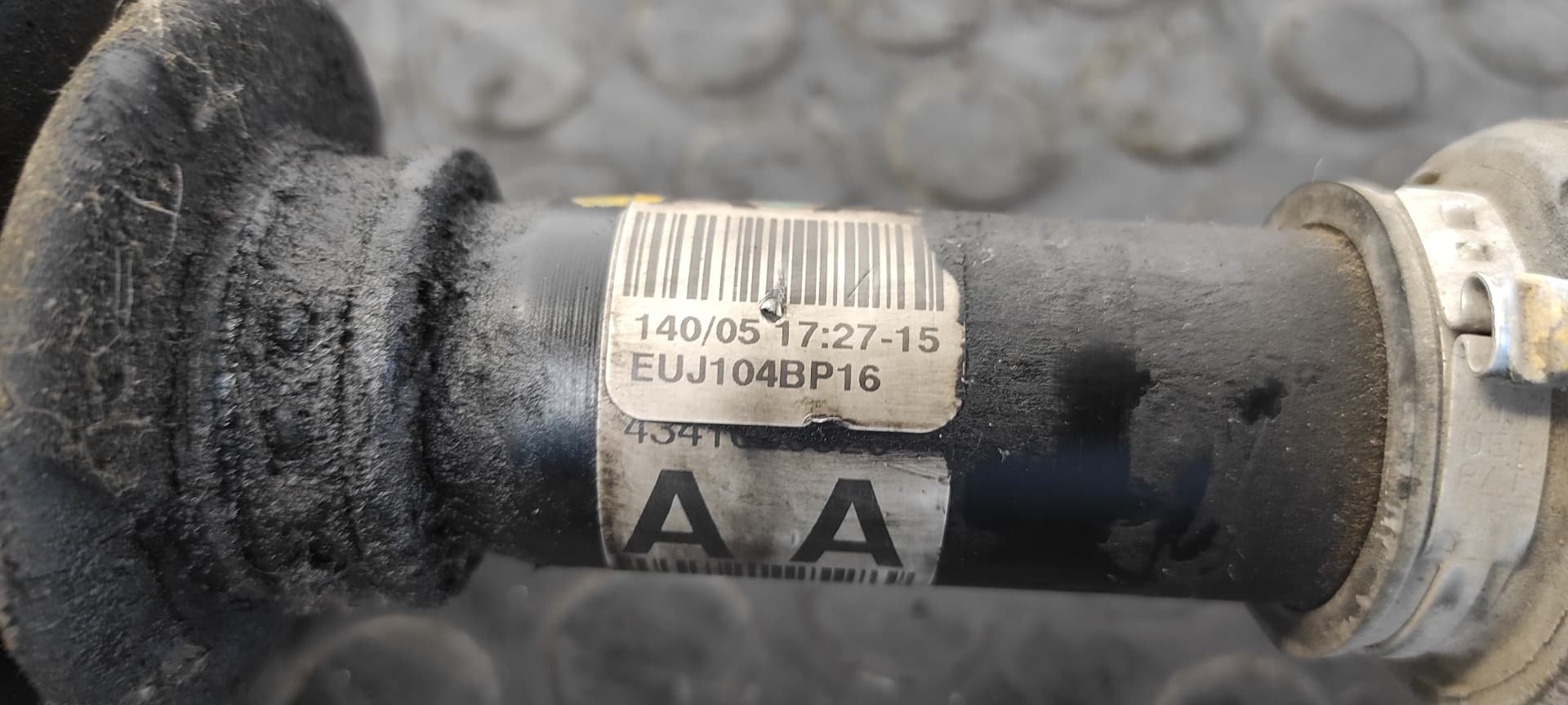 Recambio de TRANSMISION DELANTERA DERECHA para TOYOTA AVENSIS BERLINA (T25) 2.2 D-CAT 2AD-FHV referencia OEM IAM 4341005320   - NEGRO 2