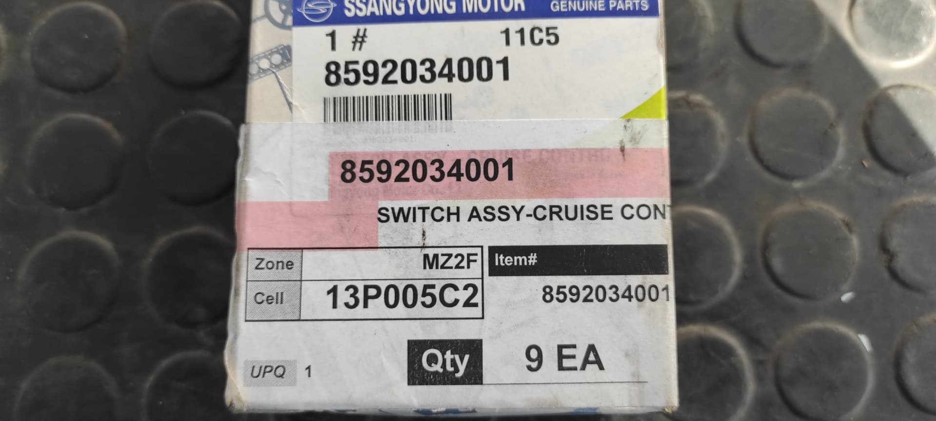 Recambio de MANDO MULTIFUNCION para SSANGYONG KORANDO 2.0 referencia OEM IAM 8592034001 8