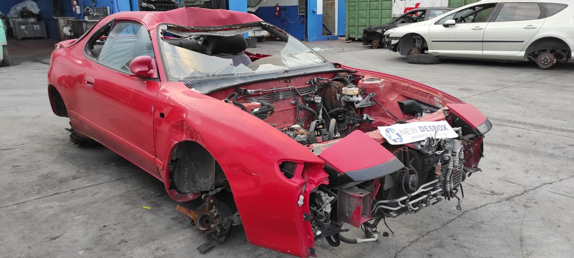 Recambio de ELEVALUNAS DELANTERO IZQUIERDO para TOYOTA CELICA (T20) CARLOS SAINZ 4WD 2.0 TURBO 3SGE referencia OEM IAM   - ROJO