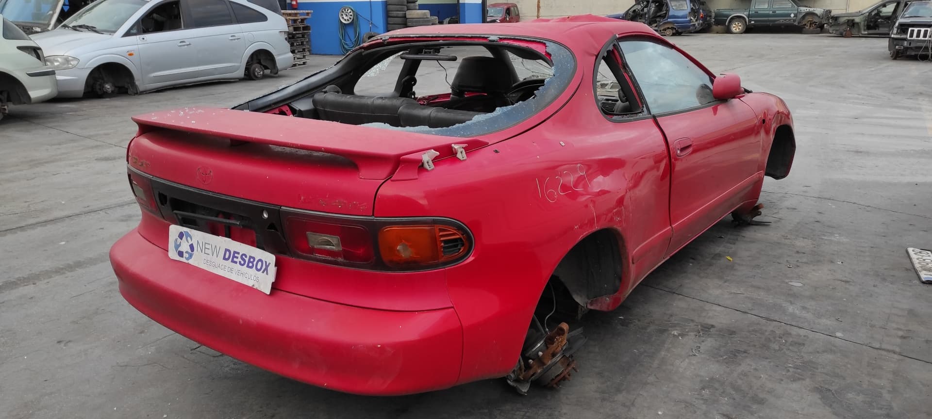 Recambio de ELEVALUNAS DELANTERO IZQUIERDO para TOYOTA CELICA (T20) CARLOS SAINZ 4WD 2.0 TURBO 3SGE referencia OEM IAM   - ROJO 8