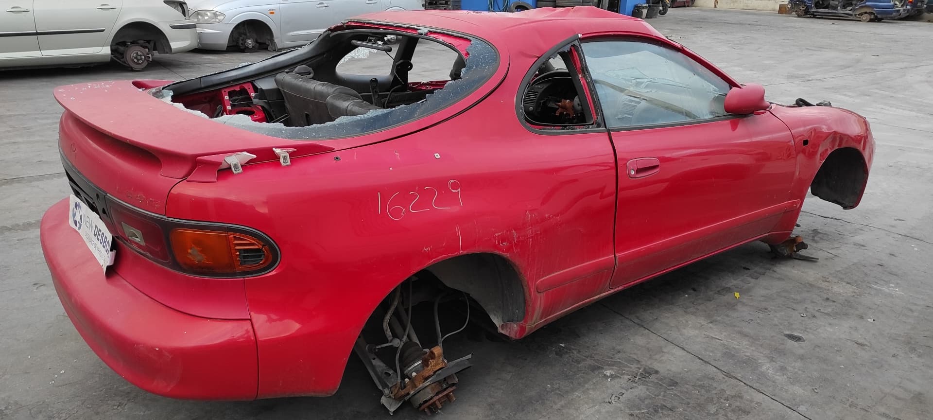 Recambio de ELEVALUNAS DELANTERO IZQUIERDO para TOYOTA CELICA (T20) CARLOS SAINZ 4WD 2.0 TURBO 3SGE referencia OEM IAM   - ROJO 4