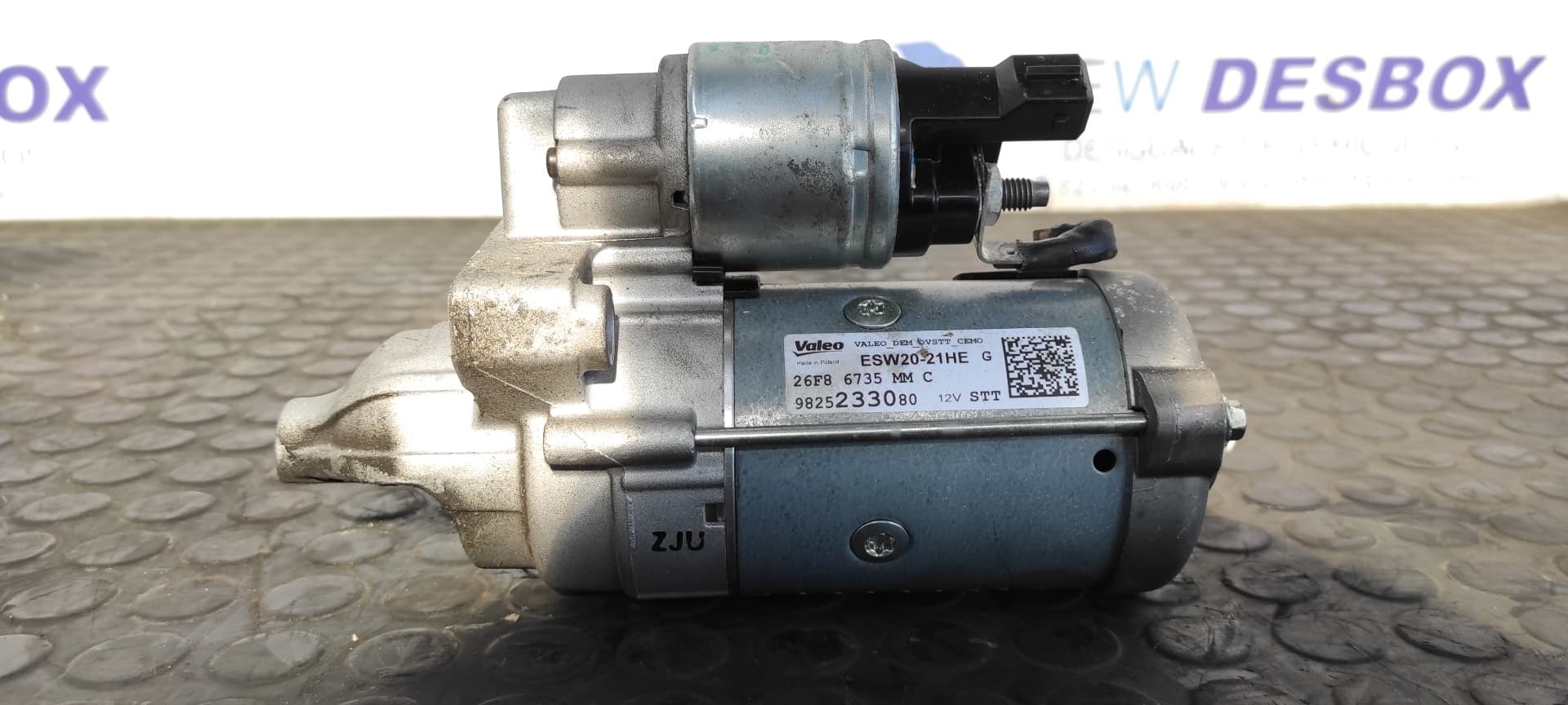 Recambio de MOTOR ARRANQUE para PEUGEOT 3008 YH01 referencia OEM IAM 9825233080   - NEGRO 5