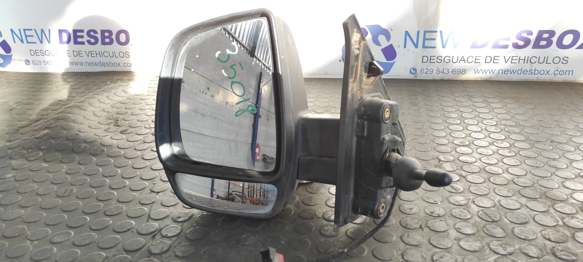 Recambio de RETROVISOR IZQUIERDO para FIAT DOBLO CARGO Basis Kasten 199A3000 referencia OEM IAM 026286   - BLANCO