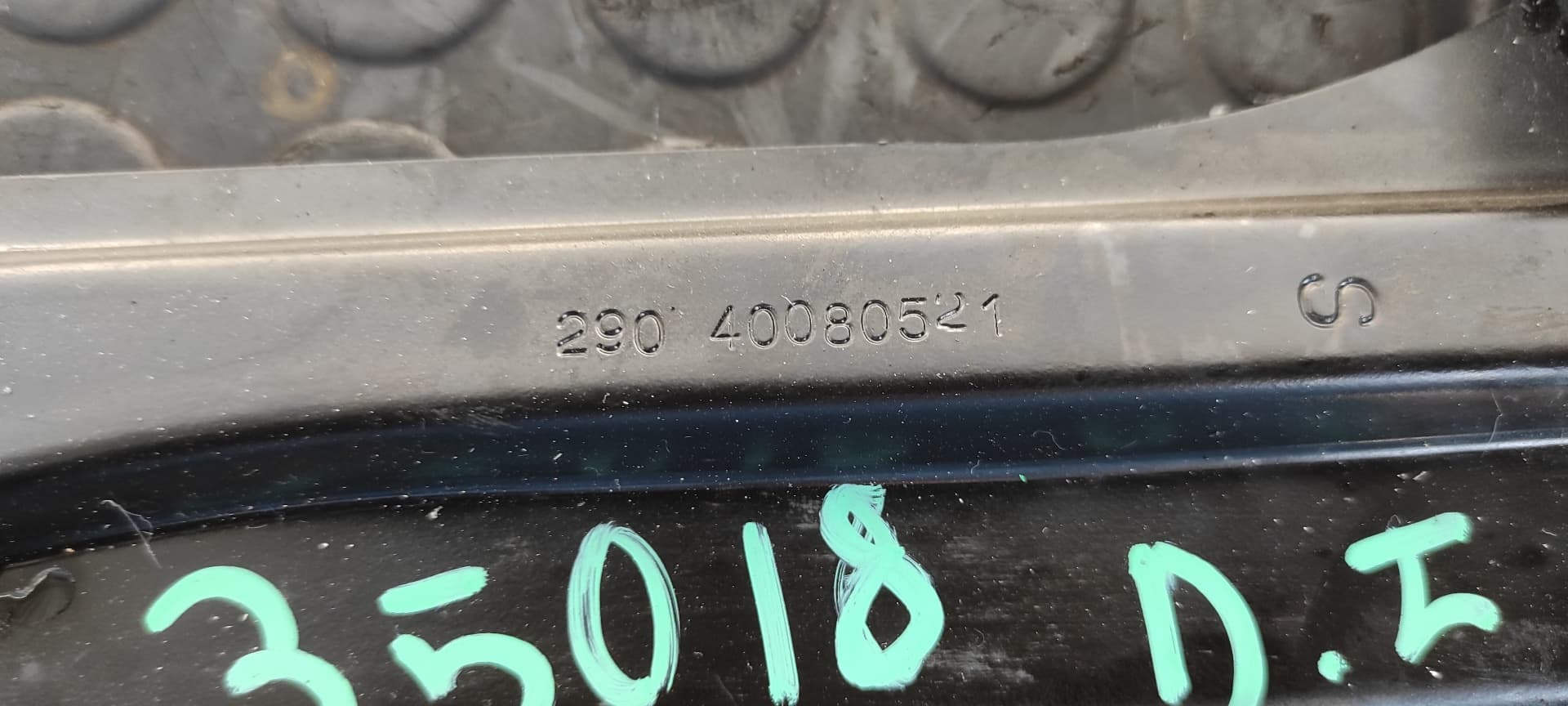 Recambio de ELEVALUNAS DELANTERO IZQUIERDO para FIAT DOBLO CARGO Basis Kasten 199A3000 referencia OEM IAM 40080521   - BLANCO 5