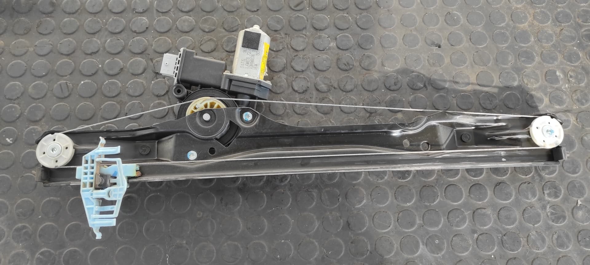 Recambio de ELEVALUNAS DELANTERO IZQUIERDO para FIAT DOBLO CARGO Basis Kasten 199A3000 referencia OEM IAM 40080521   - BLANCO 2