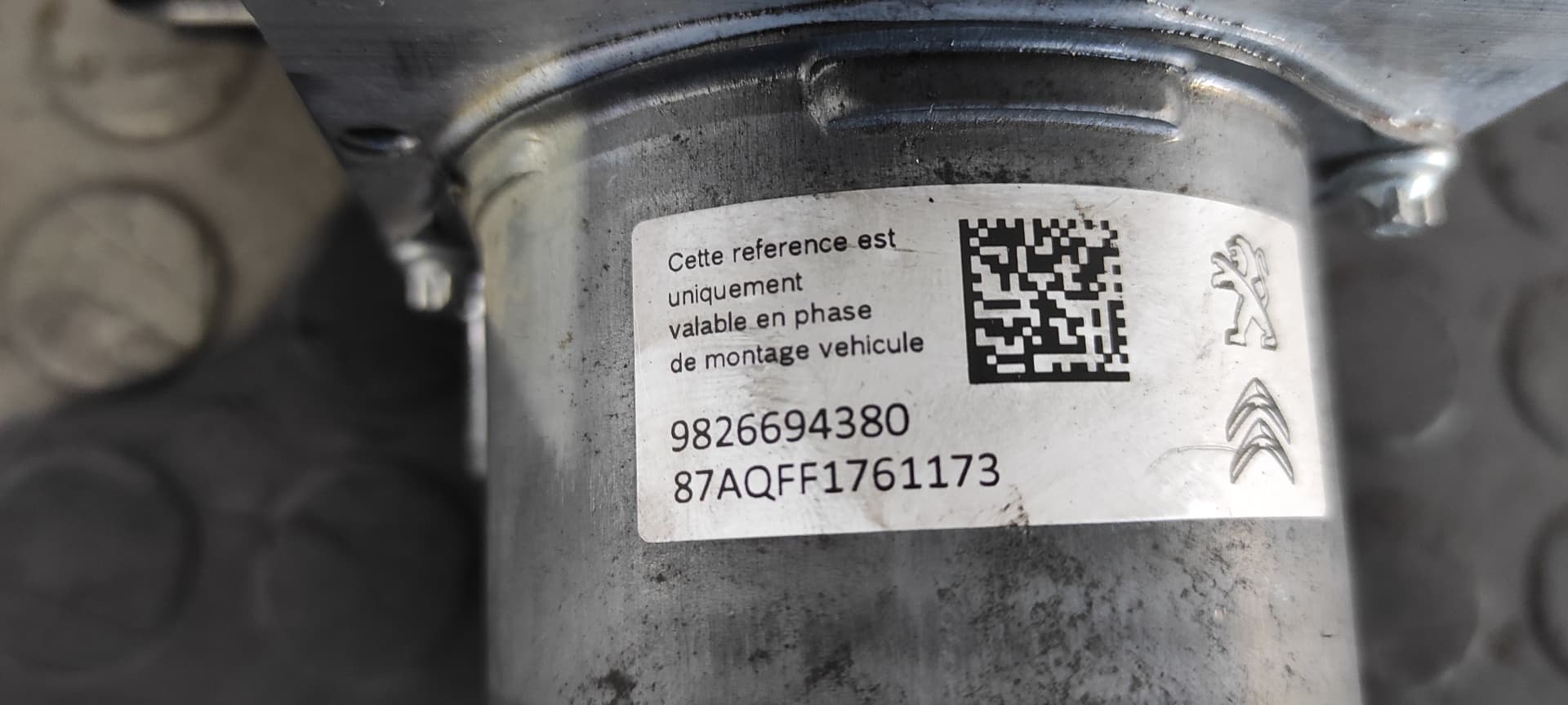 Recambio de ABS para PEUGEOT 3008 YH01 referencia OEM IAM 9812786180   - NEGRO 7