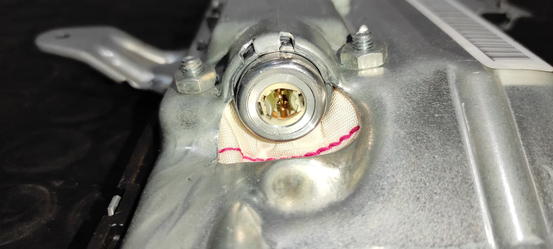 Recambio de AIRBAG LATERAL DELANTERO IZQUIERDO para MERCEDES-BENZ CLASE C (W203) SPORTCOUPE C 180 Compressor (203.746) M271946 - GRIS 2