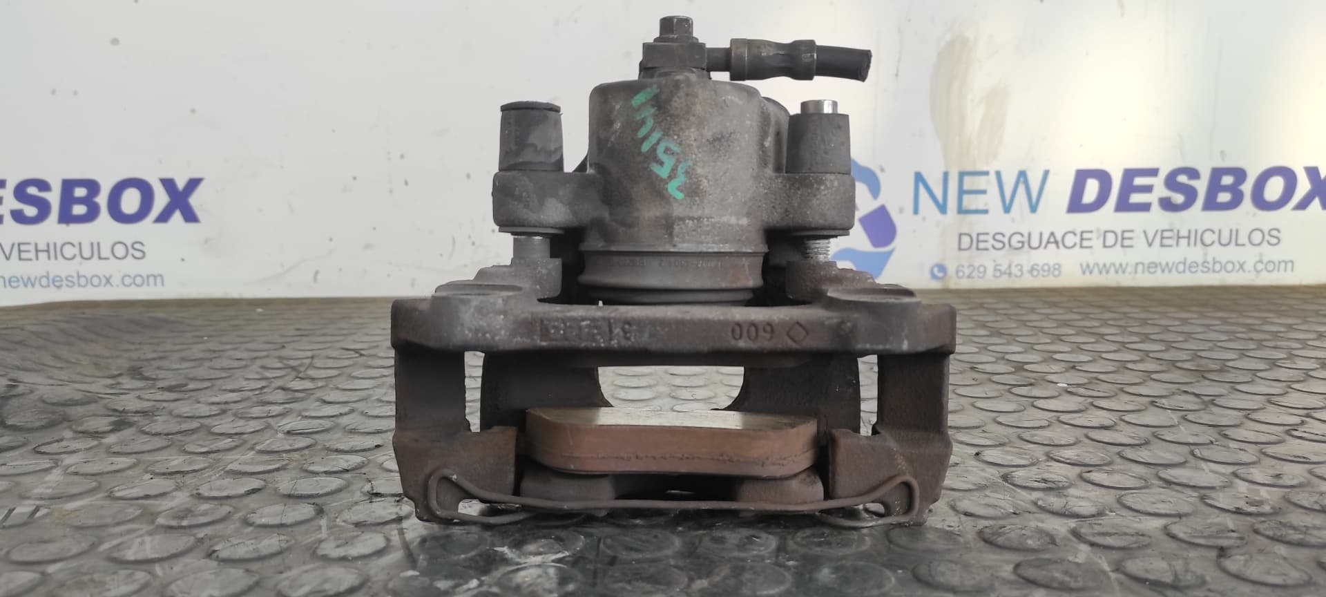 Recambio de PINZA DE FRENO DELANTERA DERECHA para BMW MINI (R50,R53) Cooper W10B16A referencia OEM IAM 812   - GRIS 3
