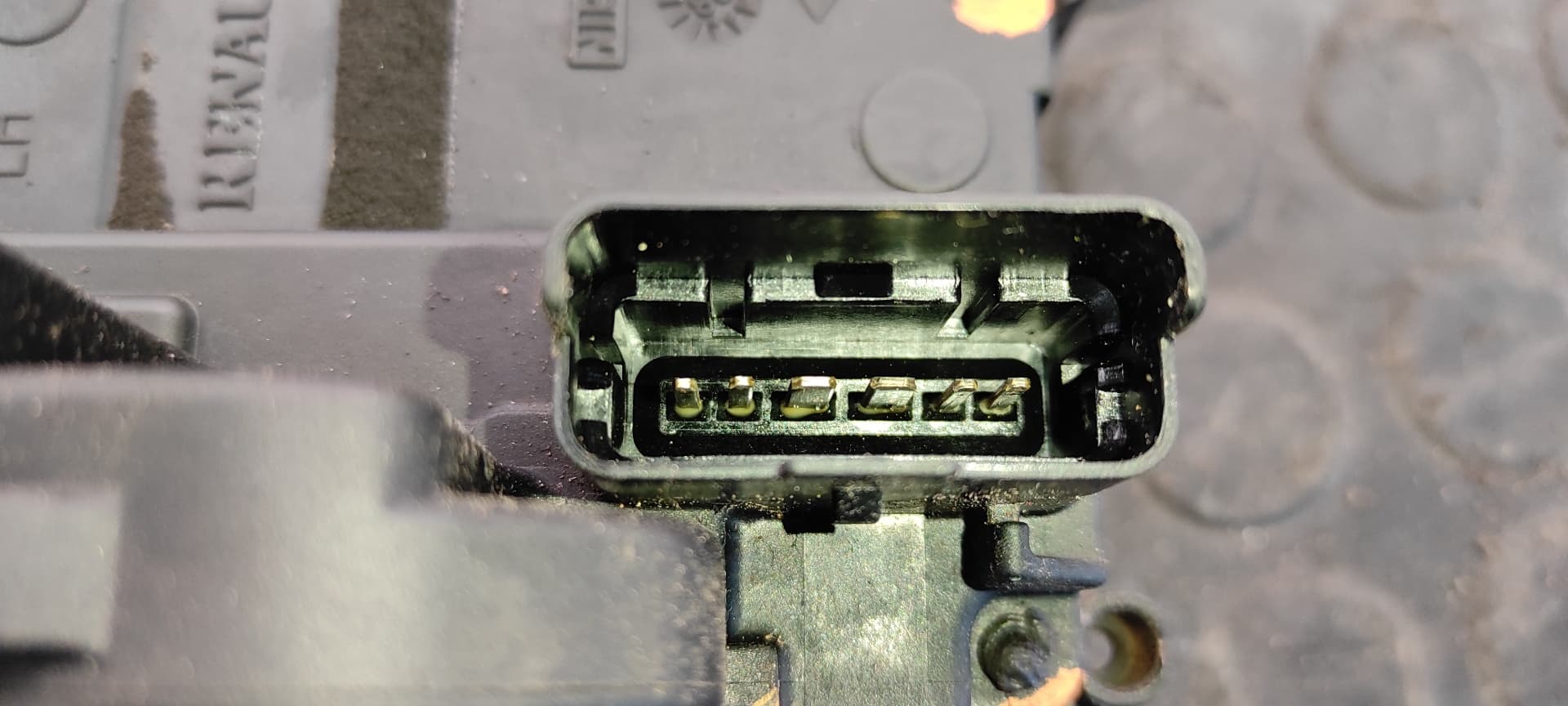 Recambio de CERRADURA PUERTA TRASERA IZQUIERDA para RENAULT GRAND MODUS Authentique K9KT7 referencia OEM IAM 288314D   - NEGRO 2