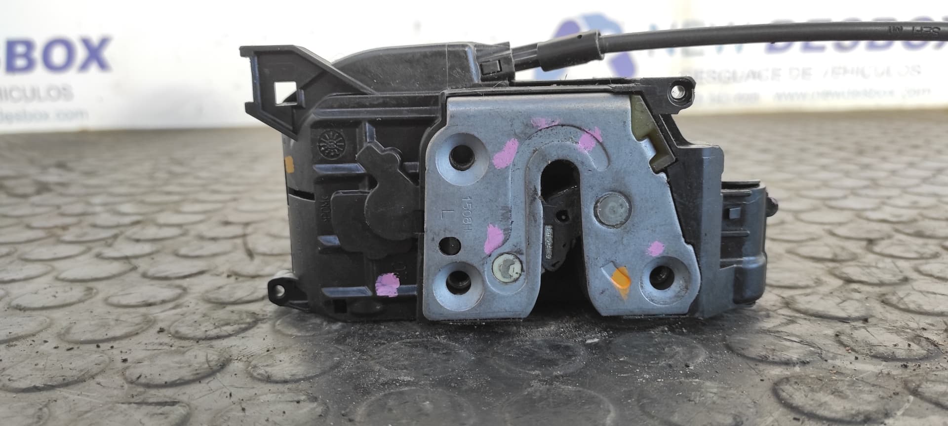 Recambio de CERRADURA PUERTA TRASERA IZQUIERDA para RENAULT GRAND MODUS Authentique K9KT7 referencia OEM IAM 288314D   - NEGRO 3