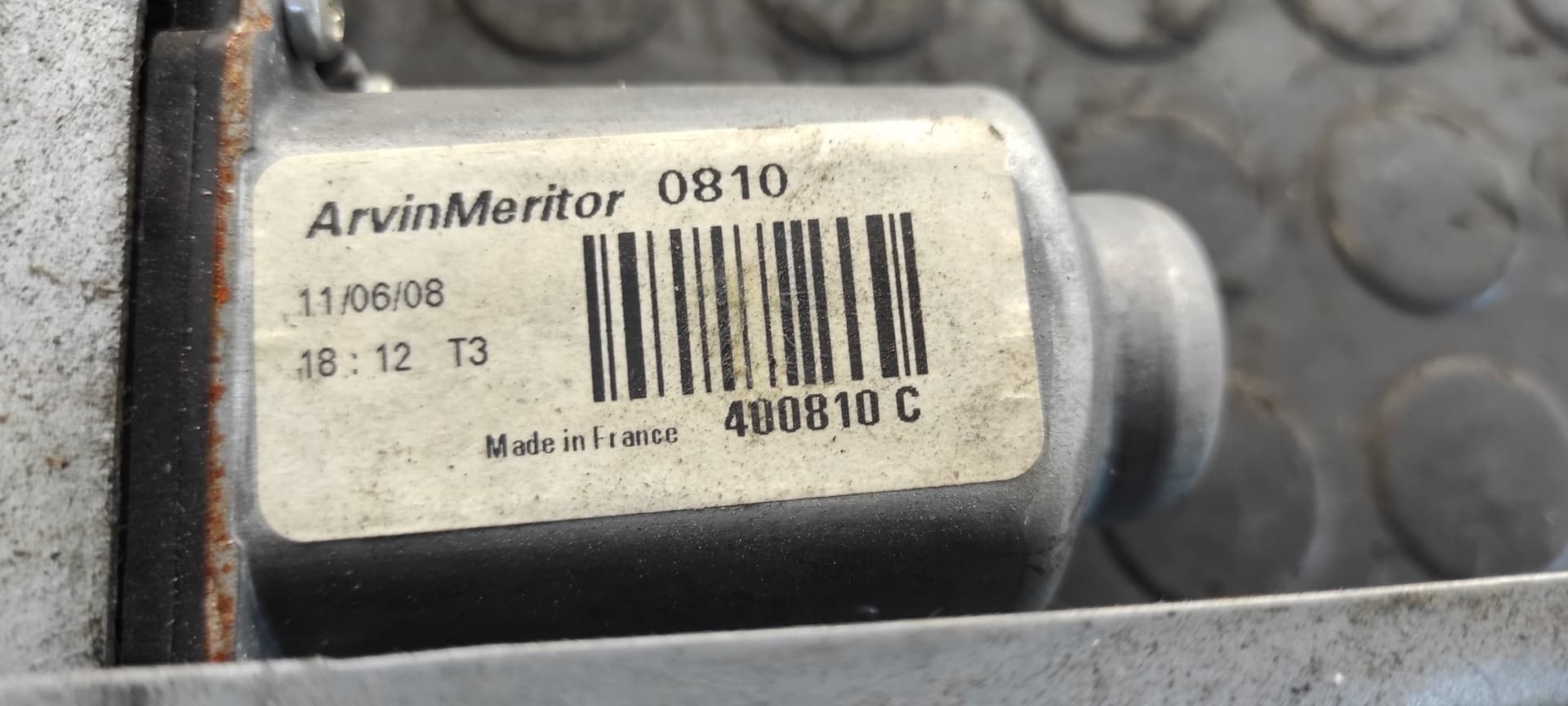Recambio de ELEVALUNAS TRASERO DERECHO para RENAULT GRAND MODUS Authentique K9KT7 referencia OEM IAM 118258   - NEGRO 4