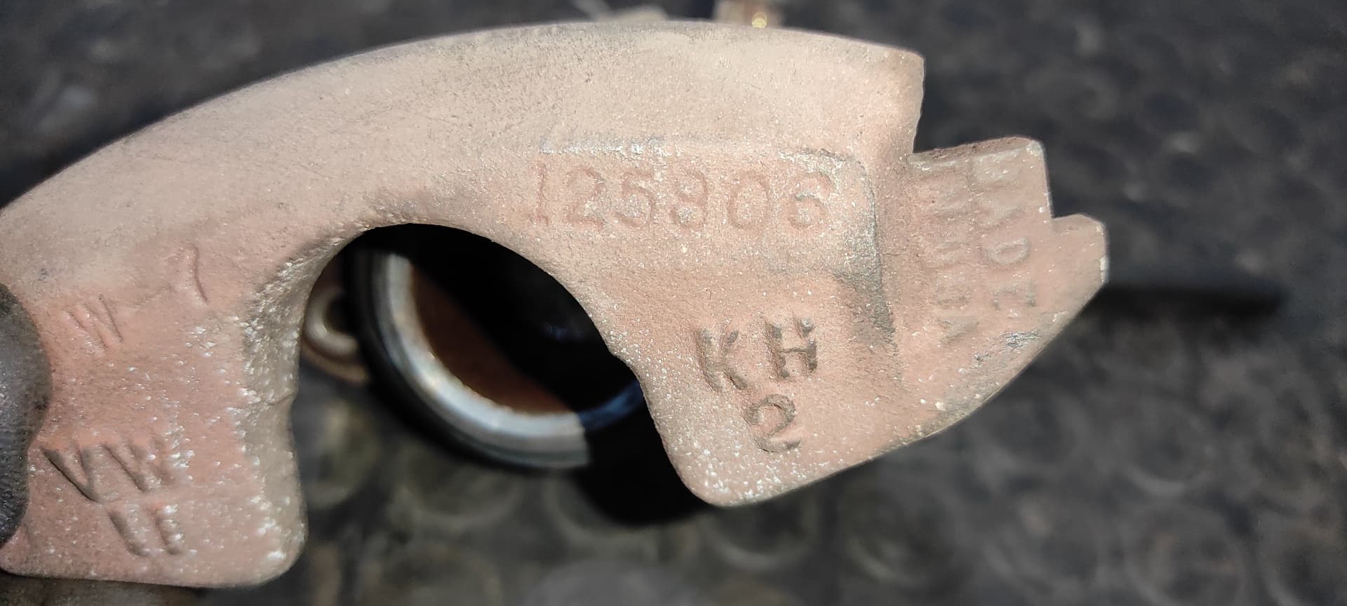 Recambio de PINZA DE FRENO DELANTERA IZQUIERDA para VOLKSWAGEN GOLF III BERLINA (1H1) * 1Y referencia OEM IAM 125806   - BLANCO 4