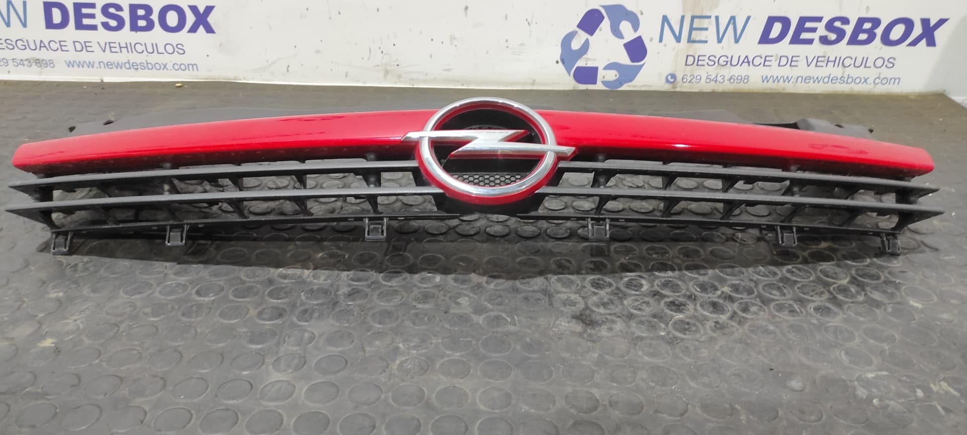 Recambio de REJILLA DELANTERA para OPEL ASTRA H BER. Edition Z14XEP referencia OEM IAM 13108463   - ROJO 3