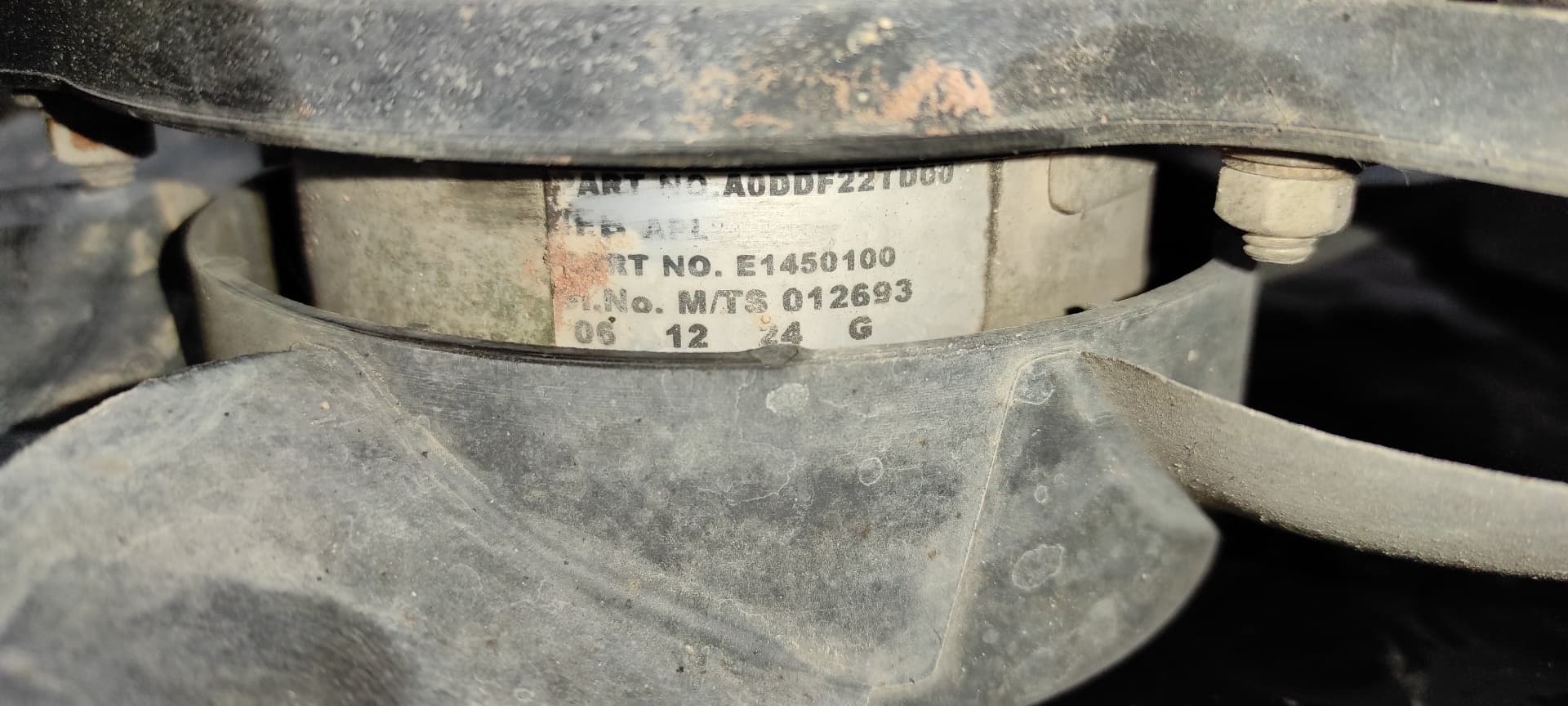 Recambio de ELECTROVENTILADOR para TATA GRAND SAFARI DICOR07 referencia OEM IAM A0DDF0201D00   - AZUL 2