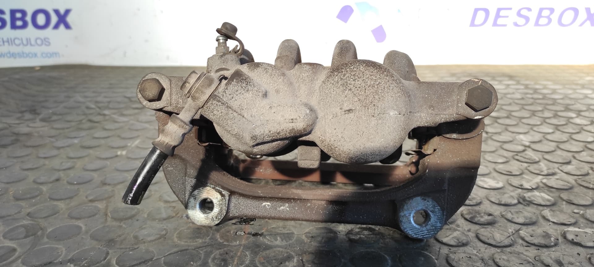 Recambio de PINZA DE FRENO DELANTERA IZQUIERDA para PEUGEOT 407 COUPE 2.2 CAT 3FYEW12J4 referencia OEM IAM F224   - ROJO 7
