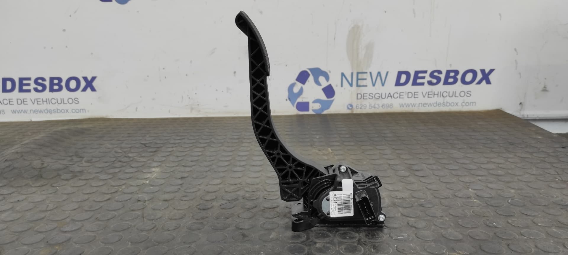 Recambio de POTENCIOMETRO PEDAL para PEUGEOT 3008 Allure YH01 referencia OEM IAM 9674829180   - NEGRO