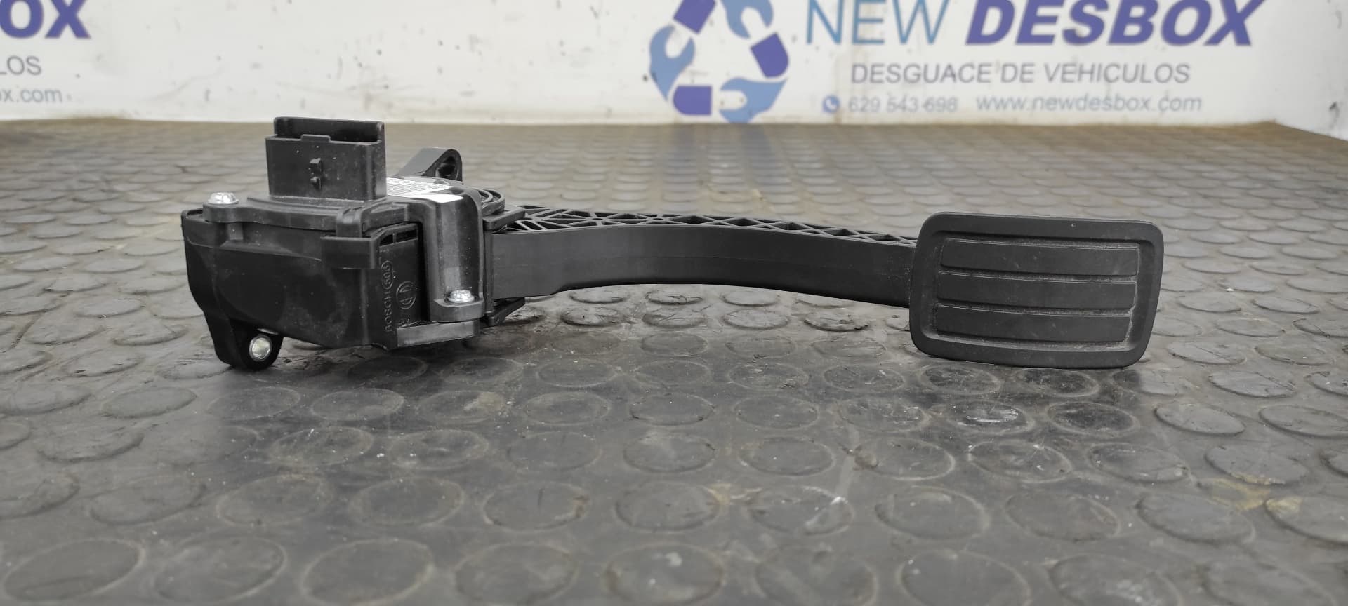 Recambio de POTENCIOMETRO PEDAL para PEUGEOT 3008 Allure YH01 referencia OEM IAM 9674829180   - NEGRO 2