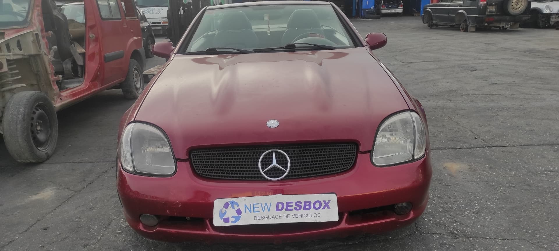 Recambio de MOTOR para MERCEDES-BENZ CLASE SLK (W170) ROADSTER 230 Compressor (170.447) referencia OEM IAM   - GRIS 8