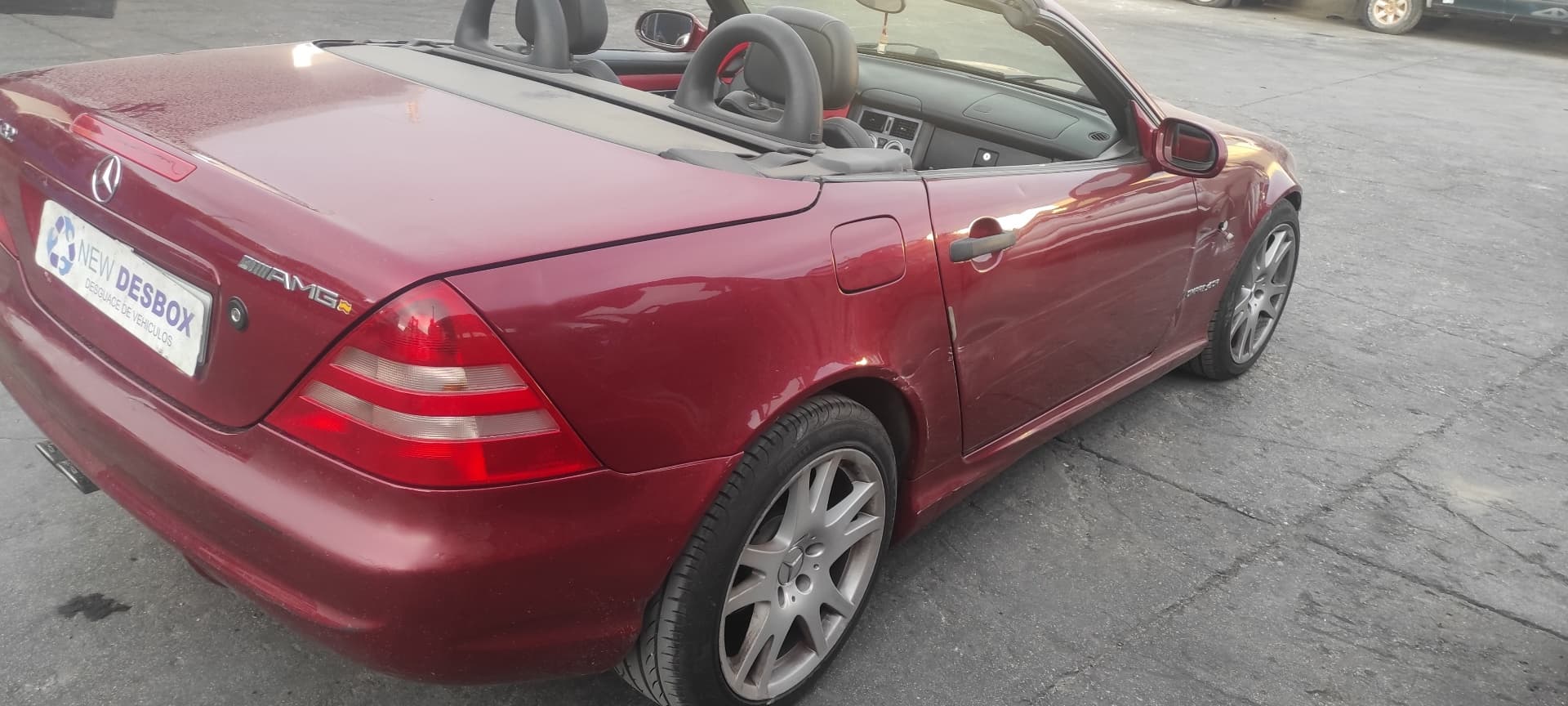 Recambio de MOTOR para MERCEDES-BENZ CLASE SLK (W170) ROADSTER 230 Compressor (170.447) referencia OEM IAM   - GRIS 11