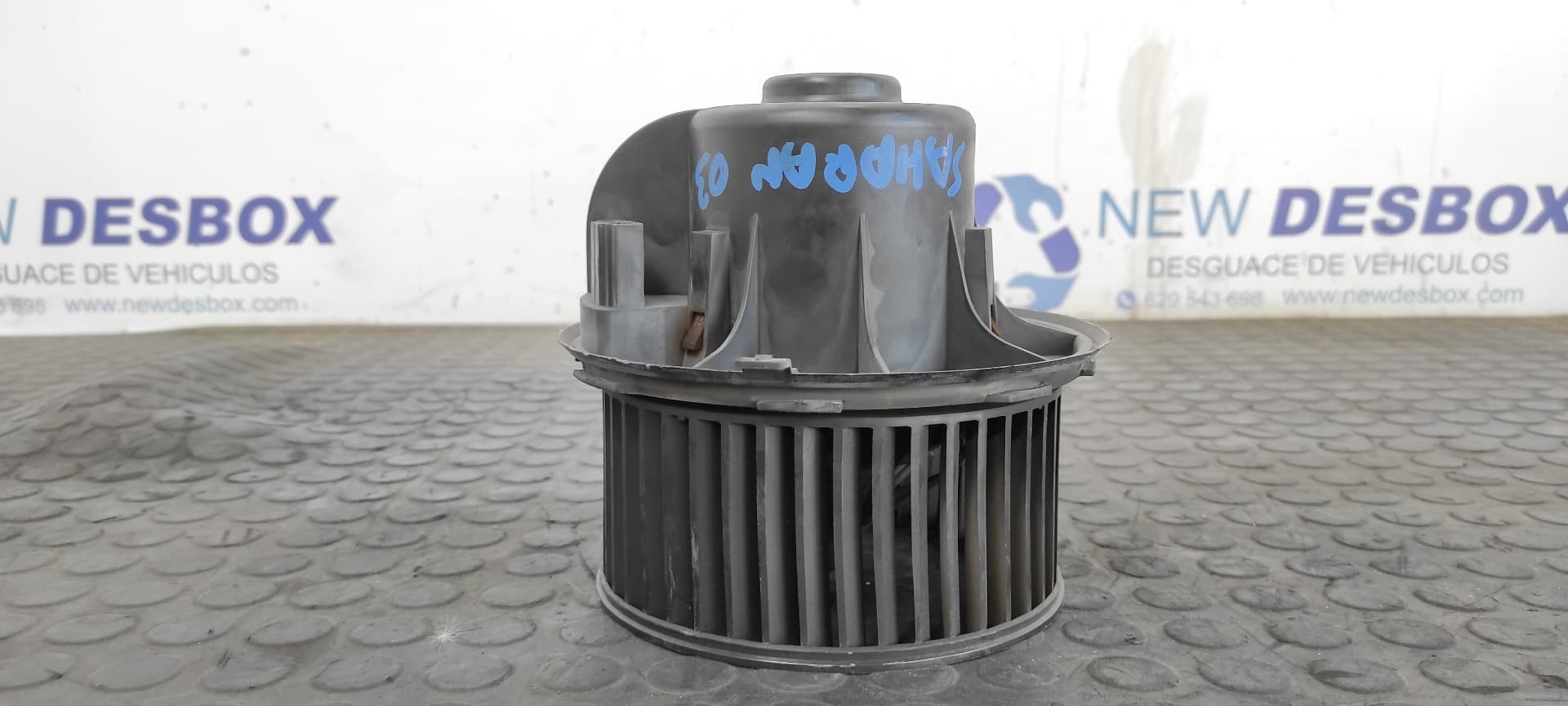 Recambio de MOTOR CALEFACCION para SEAT ALHAMBRA (7V9) Sport Plus AUY referencia OEM IAM 7M1819021D   - BLANCO