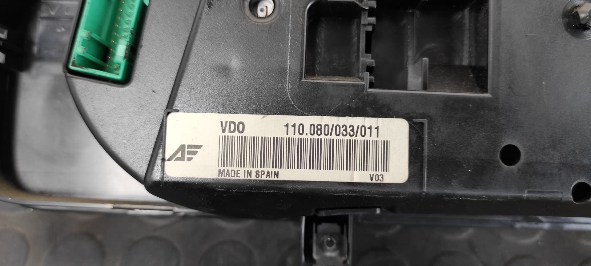 Recambio de CUADRO INSTRUMENTOS para SEAT ALHAMBRA (7V9) AUY referencia OEM IAM 7M7920800G   - BLANCO 2