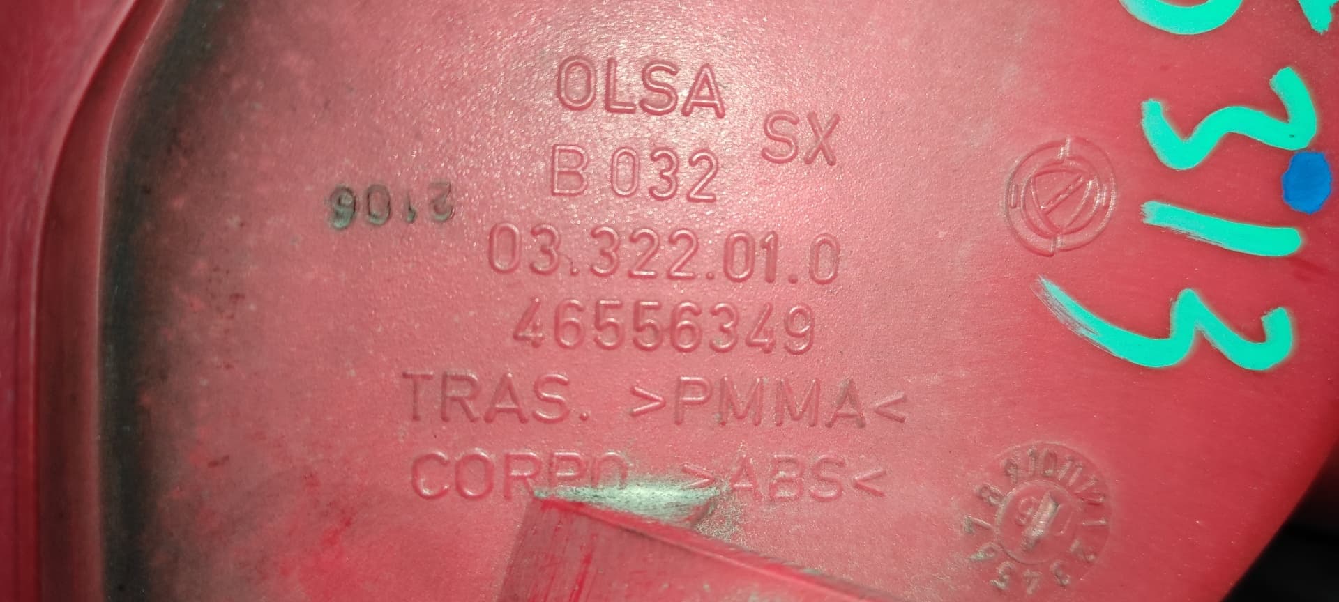 Recambio de PILOTO TRASERO IZQUIERDO para ALFA ROMEO 147 (190) 1.9 JTD 150 Collezione 937A5000 referencia OEM IAM 46556349   - BLANCO 4