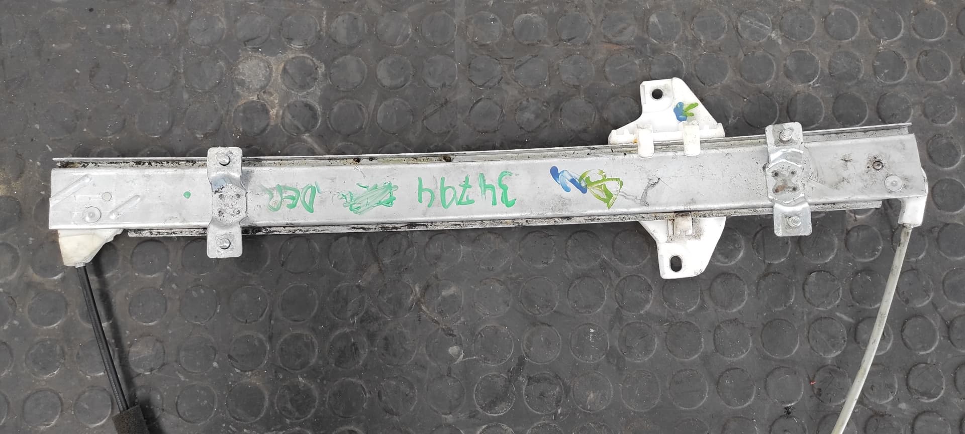 Recambio de ELEVALUNAS DELANTERO DERECHO para PEUGEOT PARTNER (S2) Combi Pro WJYDW8B referencia OEM IAM    - BLANCO 4