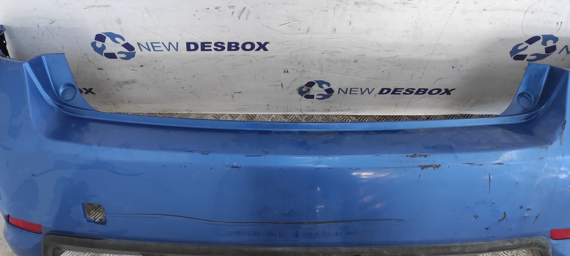 Recambio de PARAGOLPES TRASERO para SUBARU IMPREZA G12 EJ204 referencia OEM IAM    - AZUL 10