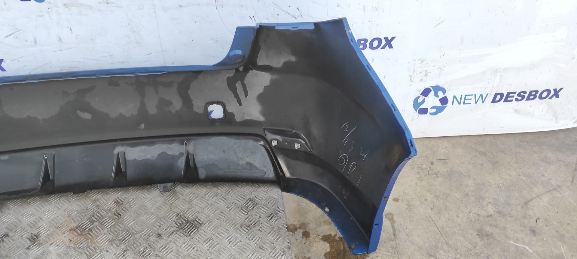 Recambio de PARAGOLPES TRASERO para SUBARU IMPREZA G12 EJ204 referencia OEM IAM    - AZUL 3