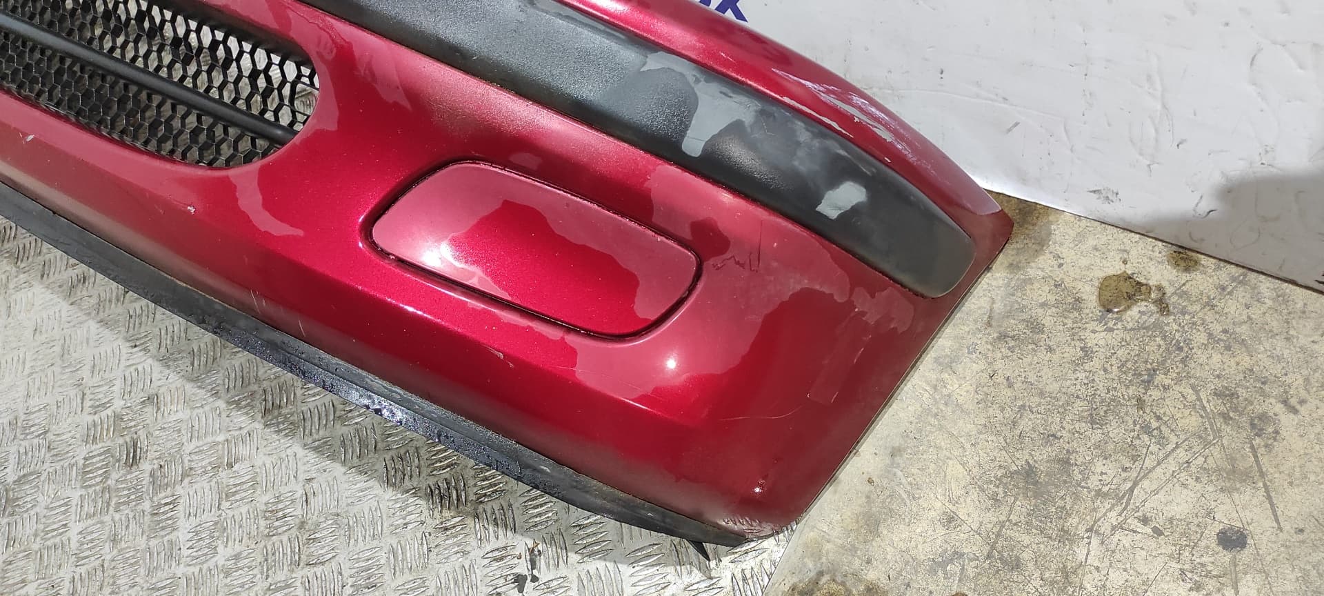 Recambio de PARAGOLPES DELANTERO para PEUGEOT 106 (S2) 1.5 Diesel CAT (TUD5 / VJX) VJZ referencia OEM IAM    - ROJO 9